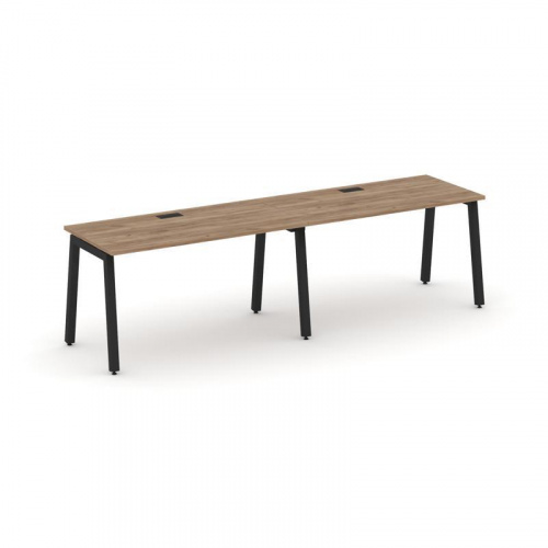 Style Project Рабочая станция 1 сторон. SN-5A.ORS-002 Дуб Табак/Металл Белый 2360*600*750 фото 3 Style Project Рабочая станция 1 сторон. SN-5A.ORS-002 Дуб Табак/Металл Белый 2360*600*750 фото 3