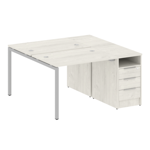 Бенч-система с тумбой на П-обр. м/к Metal System Quattro 40БП.РС-СТП-2.1 фото 6 Бенч-система с тумбой на П-обр. м/к Metal System Quattro 40БП.РС-СТП-2.1 фото 6