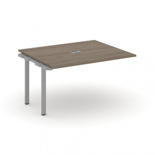 Style Project Проходной наб. элем. перег. стола SN-6P.NSPRG-032 Белый/Металл Черный 1180*1180*750 фото 9