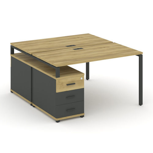 Бенч-система на 2 места с опорной тумбой Concept CN.DRS-301 фото 4 Бенч-система на 2 места с опорной тумбой Concept CN.DRS-301 фото 4