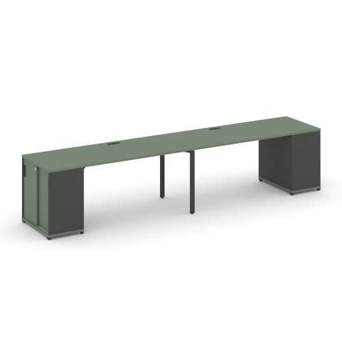 Бенч-система с опорным шкафом-купе Concept CN.ORS-233 фото 2 Бенч-система с опорным шкафом-купе Concept CN.ORS-233 фото 2