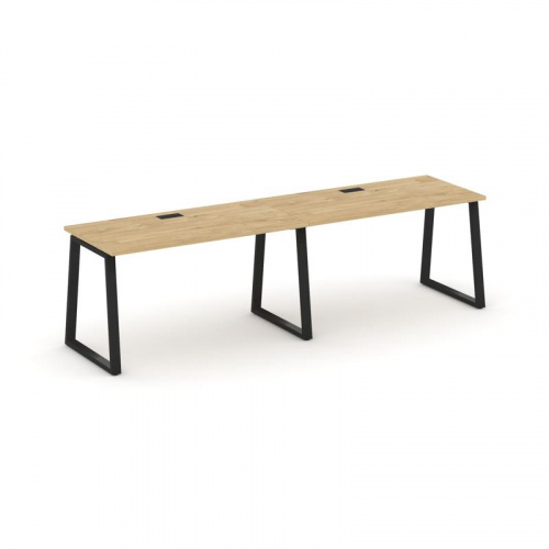 Style Project Рабочая станция 1 сторон. SN-6T1.ORS-013 Акация Лорка/Металл Антрацит/Заглушка Пластик Style Project Рабочая станция 1 сторон. SN-6T1.ORS-013 Акация Лорка/Металл Антрацит/Заглушка Пластик