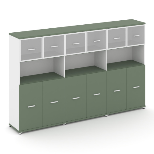 Шкаф офисный Concept CN.STS-435 RMW