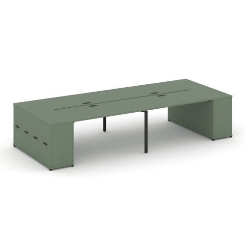 Бенч-система с опорными распашными шкафами Concept CN.DRS-261 Бенч-система с опорными распашными шкафами Concept CN.DRS-261