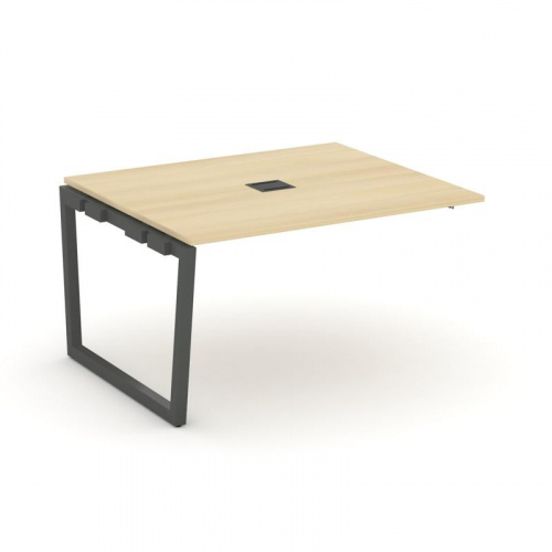 Style Project Проходной наб. элем. перег. стола SN-5T2.NSPRG-034 Акация Лорка/Металл Антрацит/Заглуш фото 28