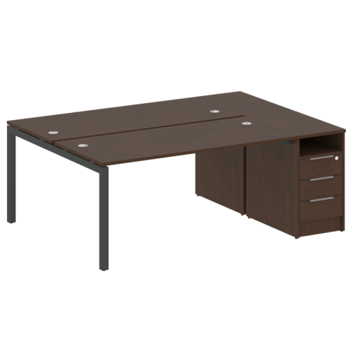 Бенч-система с тумбой на П-обр. м/к Metal System Quattro 50БП.РС-СТП-2.4 фото 12 Бенч-система с тумбой на П-обр. м/к Metal System Quattro 50БП.РС-СТП-2.4 фото 12