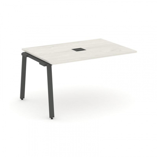 Style Project Проходной наб. элем. перег. стола SN-6A.NSPRG-004 Белый/Металл Белый 1580*980*750 фото 19