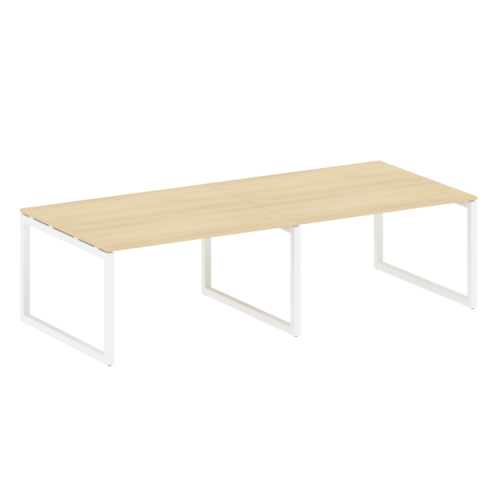 Переговорный стол на О-обр. м/к Metal System Quattro 50БО.ПРГ-2.3 фото 9