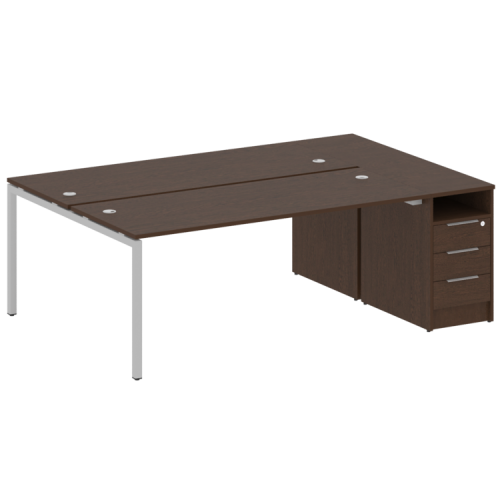 Бенч-система с тумбой на П-обр. м/к Metal System Quattro 40БП.РС-СТП-2.5 фото 11 Бенч-система с тумбой на П-обр. м/к Metal System Quattro 40БП.РС-СТП-2.5 фото 11