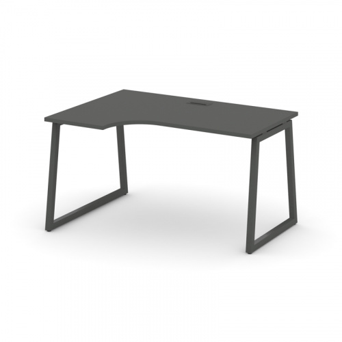 Style Project Стол рабочий эргоном. SN-4T1.SPA-011(L) Акация Лорка/Металл Антрацит/Заглушка Пластик фото 14 Style Project Стол рабочий эргоном. SN-4T1.SPA-011(L) Акация Лорка/Металл Антрацит/Заглушка Пластик фото 14