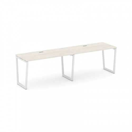 Style Project Рабочая станция 1 сторон. SN-4T2.ORS-014 Акация Лорка/Металл Антрацит/Заглушка Пластик фото 12