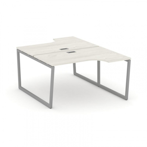 Style Project Рабочая станция эргоном. SN-4T2.DRPA-021 Акация Лорка/Металл Антрацит/Заглушка Пластик фото 11