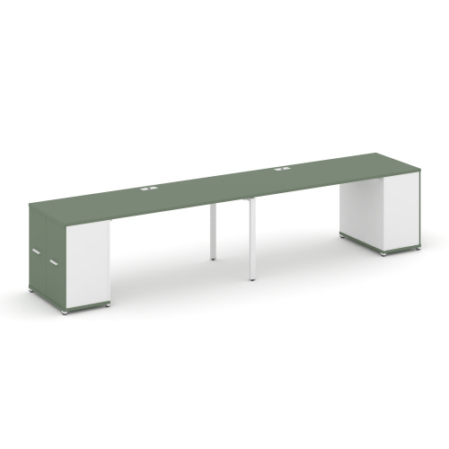 Бенч-система с опорными распашными шкафами Concept CN.ORS-220 фото 5