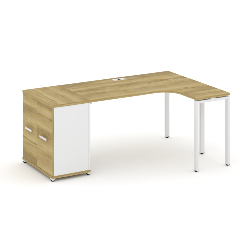 Стол эргономичный с опорным распашным шкафом Concept CN.SA-209(R) фото 3 Стол эргономичный с опорным распашным шкафом Concept CN.SA-209(R) фото 3