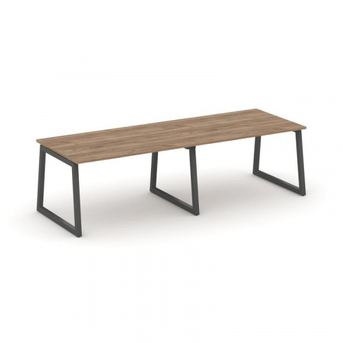 Style Project Стол переговорный SN-5T1.SPRG-012.3 Акация Лорка/Металл Антрацит 2360*980*750 фото 23