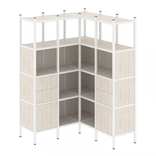 Стеллаж офисный угловой Loft VR.L-33 фото 4 Стеллаж офисный угловой Loft VR.L-33 фото 4