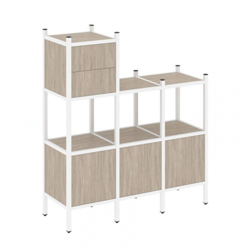 Стеллаж офисный прямой Loft VR.L-13 фото 2 Стеллаж офисный прямой Loft VR.L-13 фото 2