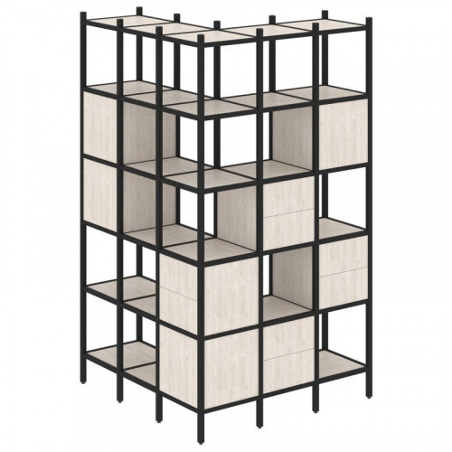 Стеллаж офисный угловой Loft VR.L-53 фото 7 Стеллаж офисный угловой Loft VR.L-53 фото 7