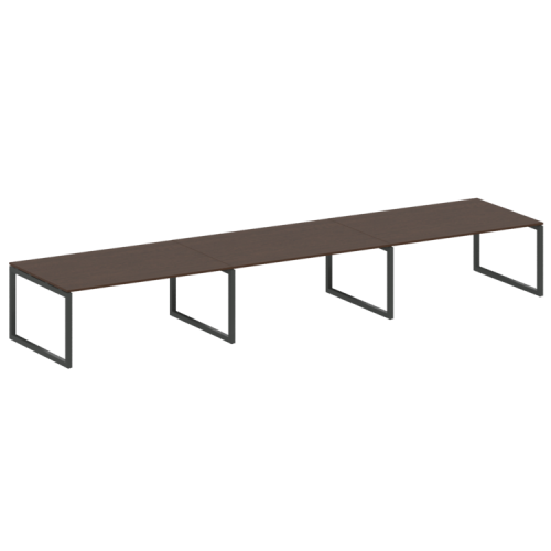 Переговорный стол на О-обр. м/к Metal System Quattro 50БО.ПРГ-3.5 фото 9