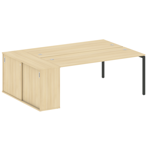 Бенч-система с шкафом-купе на П-обр. м/к Metal System Quattro 40БП.РС-СШК-1.5 фото 15 Бенч-система с шкафом-купе на П-обр. м/к Metal System Quattro 40БП.РС-СШК-1.5 фото 15