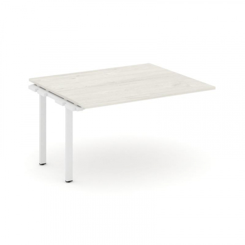 Style Project Проходной наб. элем. перег. стола SN-6P.NSPRG-033.3 Дуб Табак/Металл Белый 1380*1180*7 фото 2