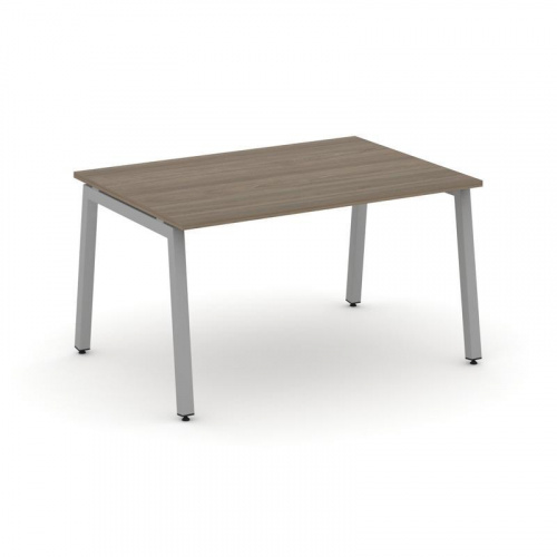 Style Project Стол переговорный SN-5A.SPRG-004.3 Тиквуд Светлый/Металл Белый 1580*980*750 фото 6