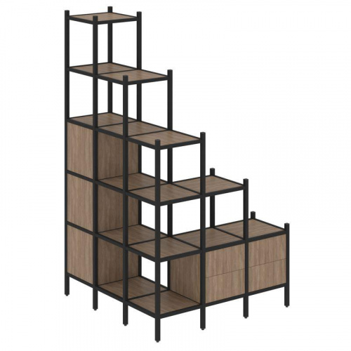 Стеллаж офисный угловой Loft VR.L-59 фото 10 Стеллаж офисный угловой Loft VR.L-59 фото 10