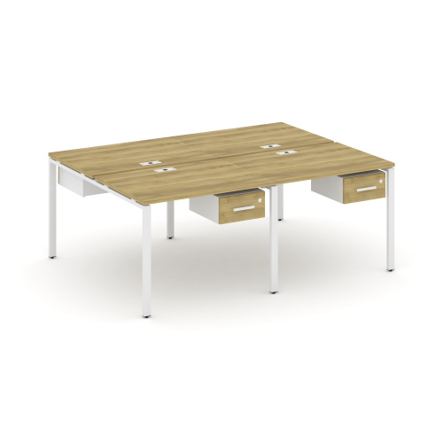 Бенч-система на 4 места с подвесными тумбами Concept CN.DRS-129 фото 11