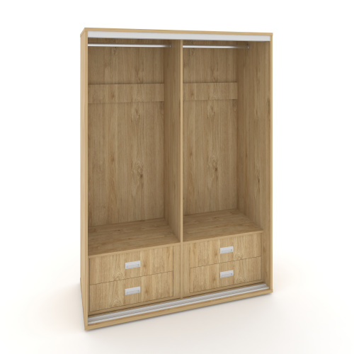 Корпус 2-х секционного шкафа низкого L=1400мм Maris SH.K2-4.2 K3 фото 2