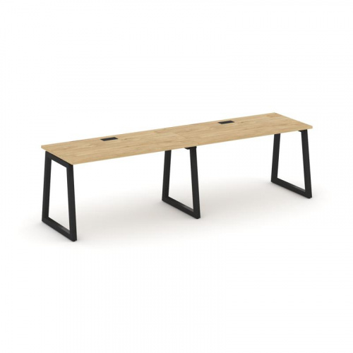 Style Project Рабочая станция 1 сторон. SN-5T1.ORS-012 Акация Лорка/Металл Антрацит/Заглушка Пластик Style Project Рабочая станция 1 сторон. SN-5T1.ORS-012 Акация Лорка/Металл Антрацит/Заглушка Пластик