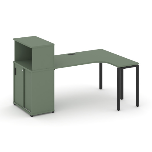 Стол эргономичный с опорным шкафом-купе Concept CN.SA-220(R) Стол эргономичный с опорным шкафом-купе Concept CN.SA-220(R)