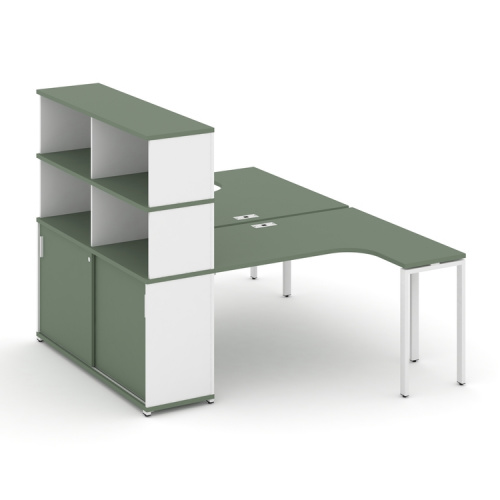 Бенч-система с опорным шкафом-купе с надставкой Concept CN.DSA-221 фото 5 Бенч-система с опорным шкафом-купе с надставкой Concept CN.DSA-221 фото 5