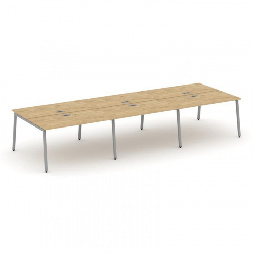 Style Project Рабочая станция 2-х сторон. SN-4A.DRS-082 Белый/Металл Антрацит 3540*1632*750 фото 11