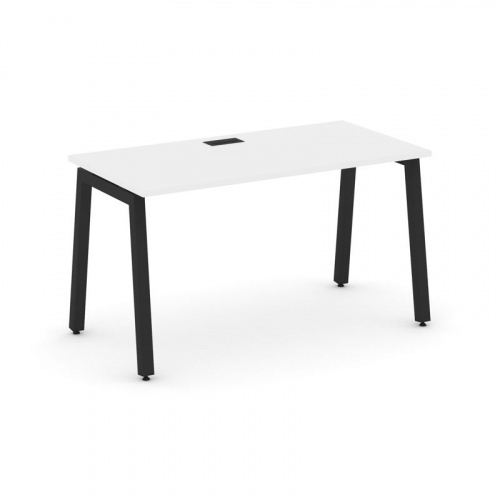 Style Project Стол письменный SN-5A.SP-003 Антрацит/Металл Белый 1380*600*750