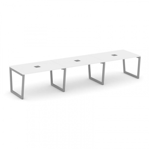 Style Project Стол переговорный SN-5T2.SPRG-022 Акация Лорка/Металл Антрацит/Заглушка Металл Антраци фото 16