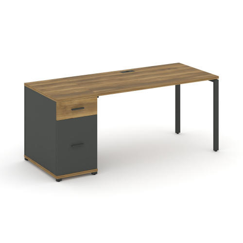 Стол офисный с опорной тумбой Concept CN.SP-408 Стол офисный с опорной тумбой Concept CN.SP-408