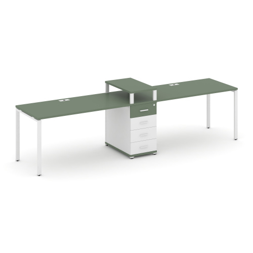 Бенч-система на 2 места с 1 опорной тумбой Concept CN.ORS-417 фото 5