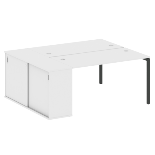 Бенч-система с шкафом-купе на П-обр. м/к Metal System Quattro 40БП.РС-СШК-1.3 фото 13 Бенч-система с шкафом-купе на П-обр. м/к Metal System Quattro 40БП.РС-СШК-1.3 фото 13