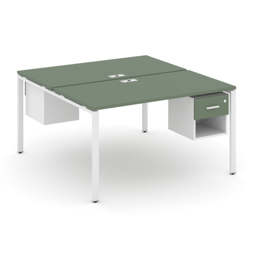 Бенч-система на 2 места с подвесными тумбами Concept CN.DRS-118 фото 5 Бенч-система на 2 места с подвесными тумбами Concept CN.DRS-118 фото 5