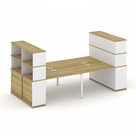 Бенч-система с опорными шкафами-купе Concept CN.DRS-286