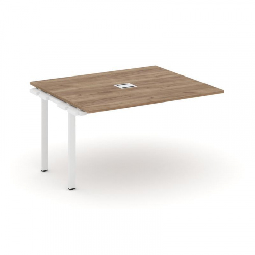 Style Project Проходной наб. элем. перег. стола SN-6P.NSPRG-032 Белый/Металл Черный 1180*1180*750 фото 19