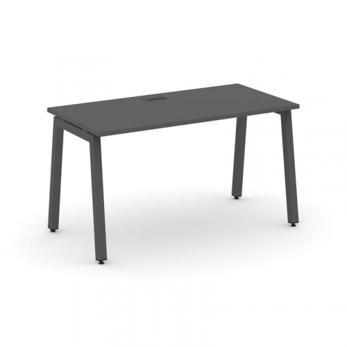 Style Project Стол письменный SN-5A.SP-003 Антрацит/Металл Белый 1380*600*750 фото 27