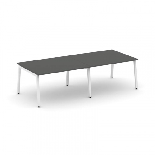 Style Project Стол переговорный SN-5A.SPRG-042.3 Тиквуд Светлый/Металл Белый 2360*1180*750 фото 24