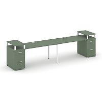 Бенч-система на 2 места с 2 опорными тумбами Concept CN.ORS-431