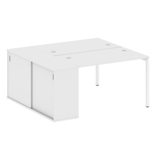 Бенч-система с шкафом-купе на П-обр. м/к Metal System Quattro 40БП.РС-СШК-1.2 фото 12 Бенч-система с шкафом-купе на П-обр. м/к Metal System Quattro 40БП.РС-СШК-1.2 фото 12