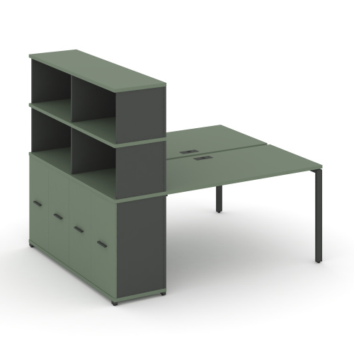 Бенч-система с опорным распашным шкафом Concept CN.DRS-230 фото 2 Бенч-система с опорным распашным шкафом Concept CN.DRS-230 фото 2