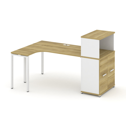 Стол эргономичный с опорным распашным шкафом Concept CN.SA-213(L) фото 3 Стол эргономичный с опорным распашным шкафом Concept CN.SA-213(L) фото 3