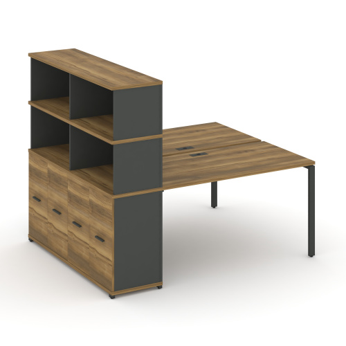 Бенч-система с опорным распашным шкафом Concept CN.DRS-230 Бенч-система с опорным распашным шкафом Concept CN.DRS-230