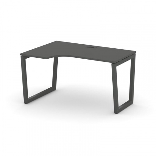 Style Project Стол рабочий эргоном. SN-5T2.SPA-001(L) Акация Лорка/Металл Антрацит/Заглушка Пластик фото 27