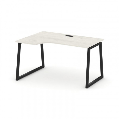 Style Project Стол рабочий эргоном. SN-4T1.SPA-011(L) Акация Лорка/Металл Антрацит/Заглушка Пластик фото 5 Style Project Стол рабочий эргоном. SN-4T1.SPA-011(L) Акация Лорка/Металл Антрацит/Заглушка Пластик фото 5